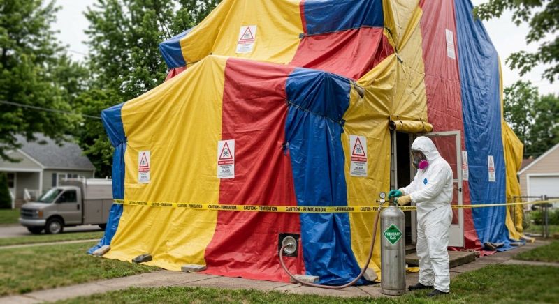Termite Tenting in Clarksville, TN